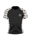 Rash Guard Chill and Jiu Infantil Manga Curta