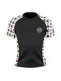 Rash Guard Chill and Jiu Infantil Manga Curta