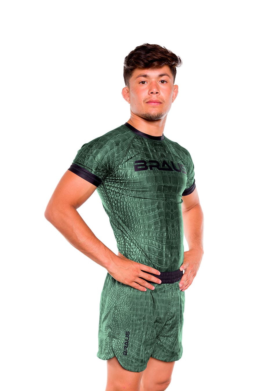 Rash Guard Crocodilo Manga Curta