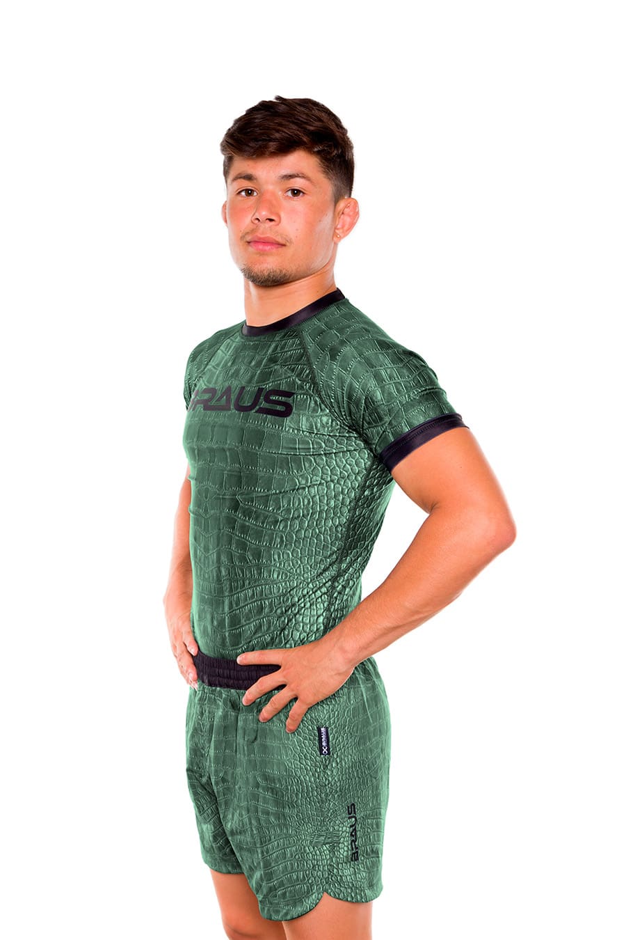 Rash Guard Crocodilo Manga Curta