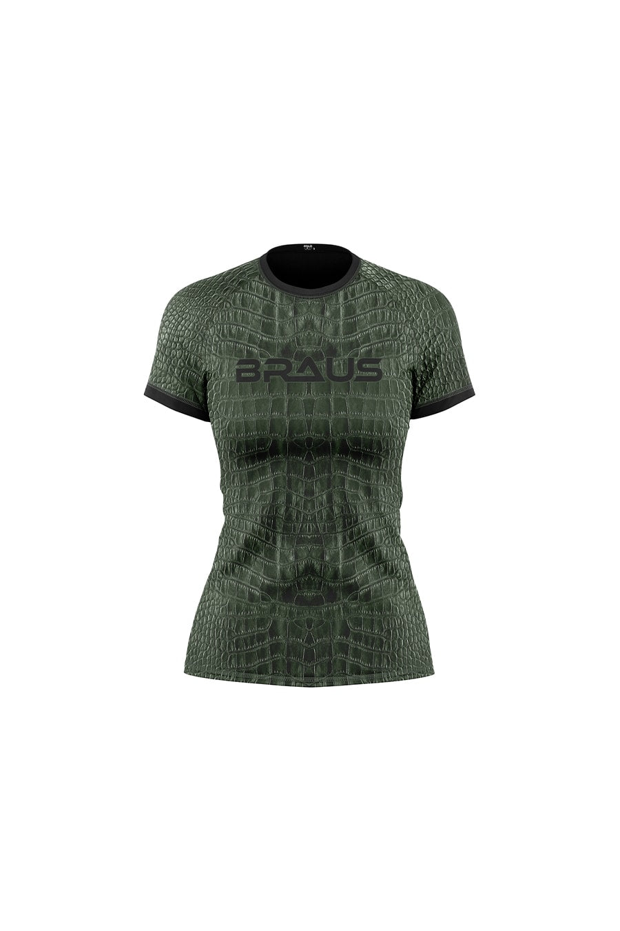 Rash Guard Crocodilo Feminino Manga Curta