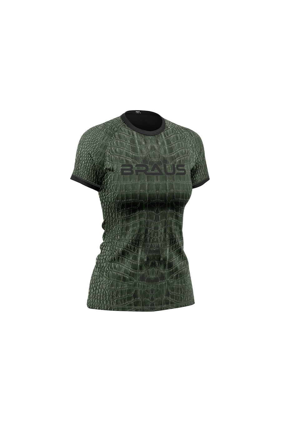 Rash Guard Crocodilo Feminino Manga Curta