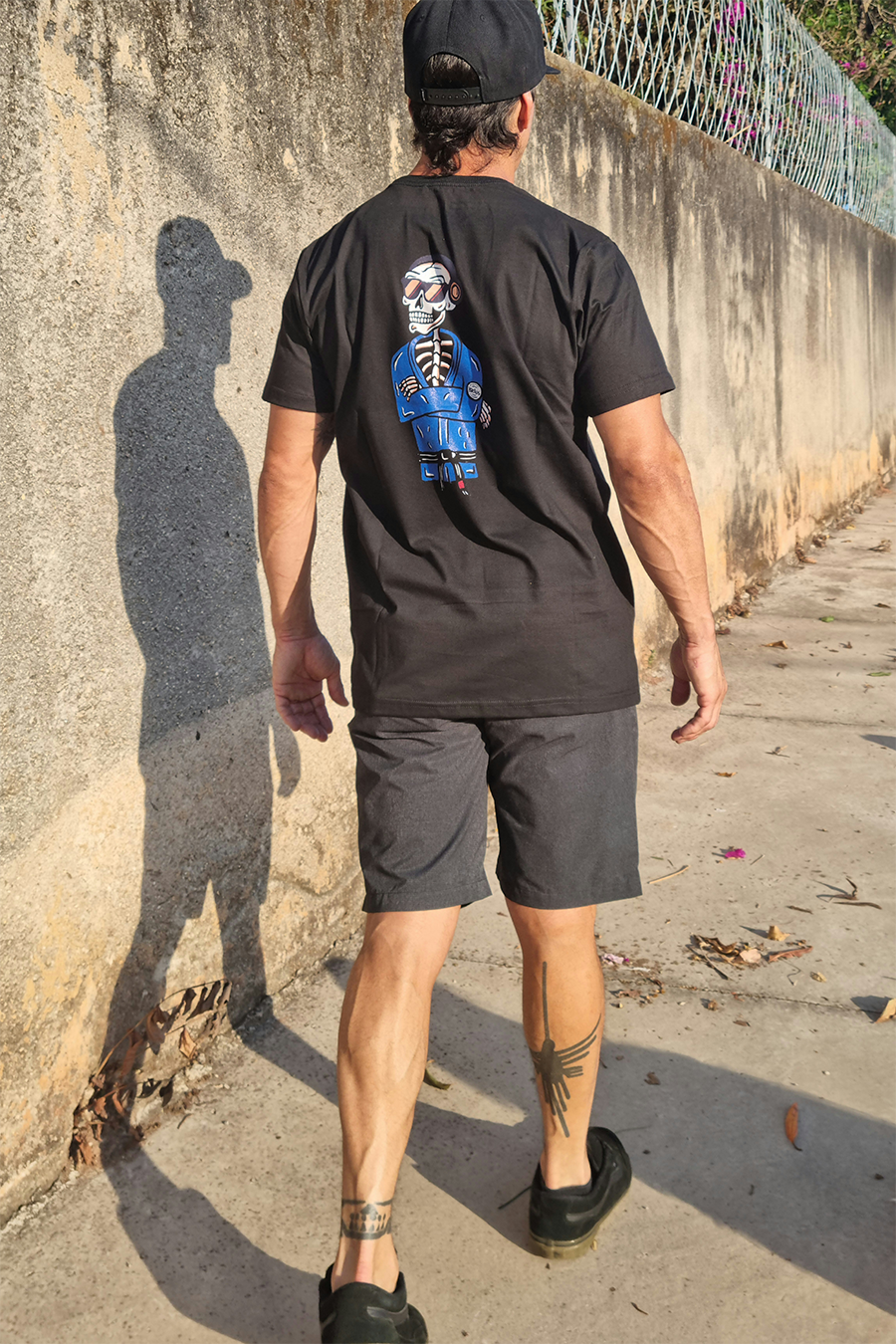 Camiseta Skeleton Jiu-Jitsu Unissex
