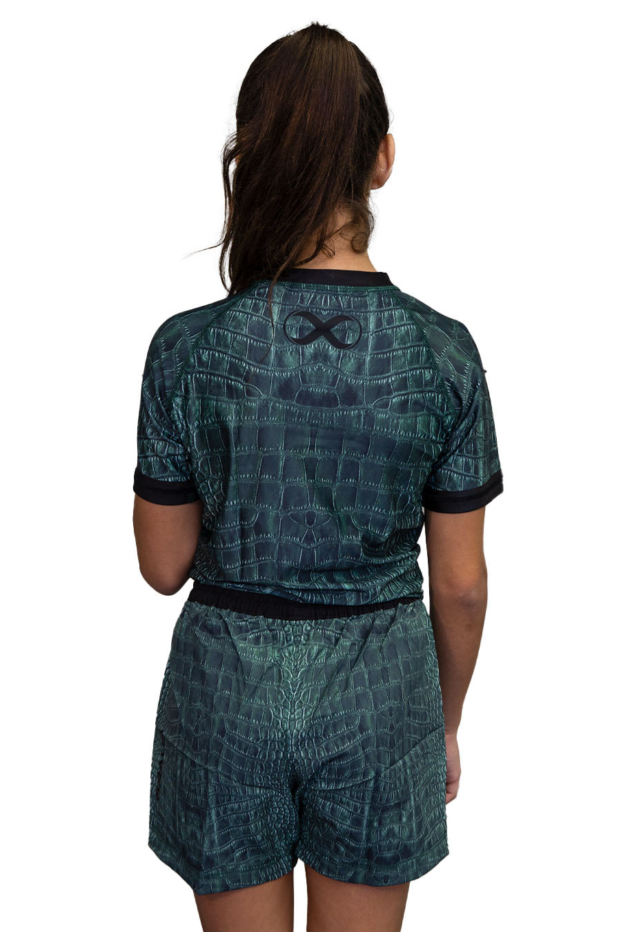 Rash Guard Crocodile Infantil Manga Curta