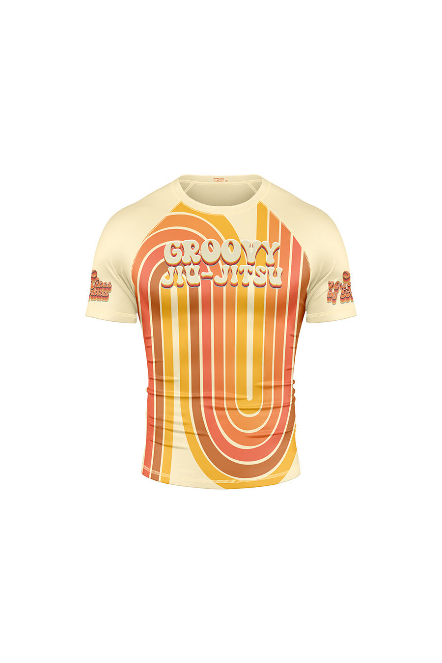 Rash Guard No Gi Groovy Anos 70 Manga Curta