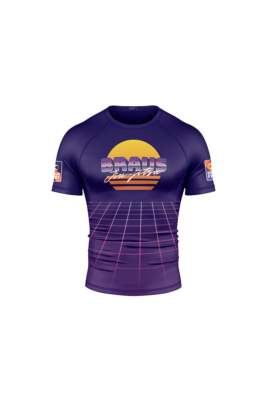 Rash Guard Wave Anos 80 No Gi Manga Curta