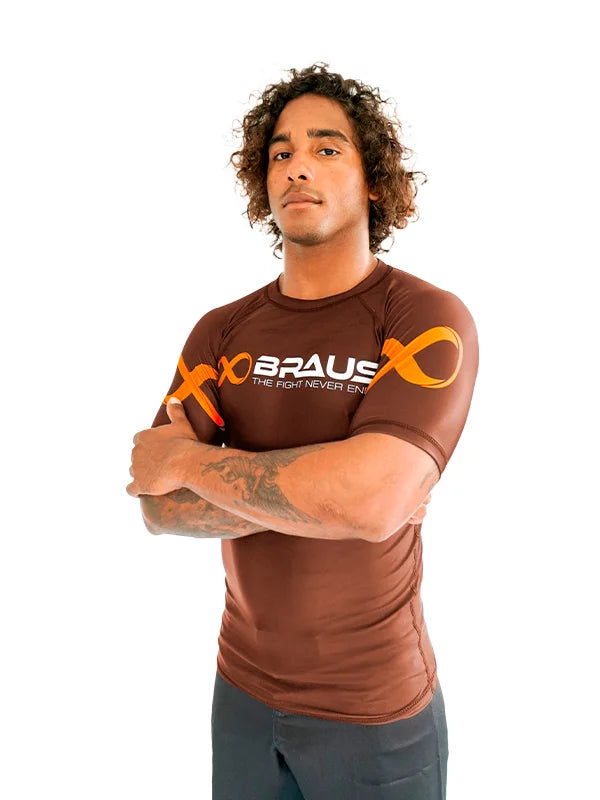 Rash Guard Ranked No Gi Manga Curta