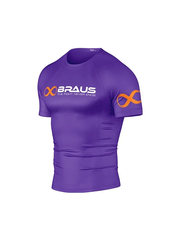 Rash Guard Ranked No Gi Manga Curta