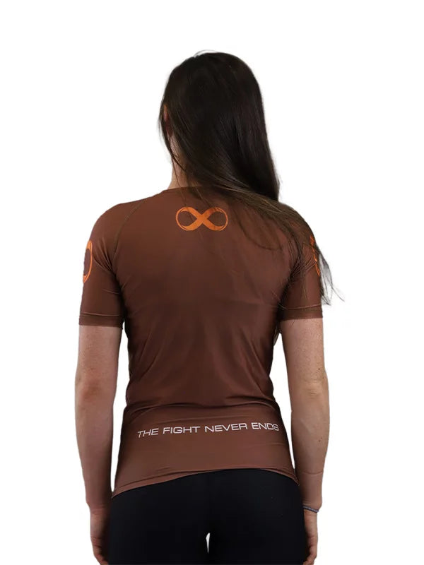 Rash Guard Ranked Feminino Manga Curta