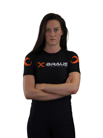 Rash Guard Ranked Feminino Manga Curta