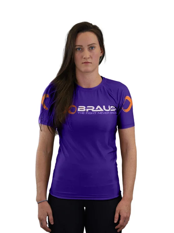 Rash Guard Ranked Feminino Manga Curta