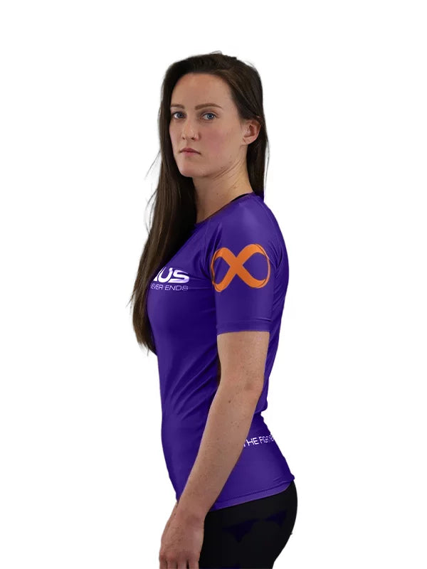 Rash Guard Ranked Feminino Manga Curta