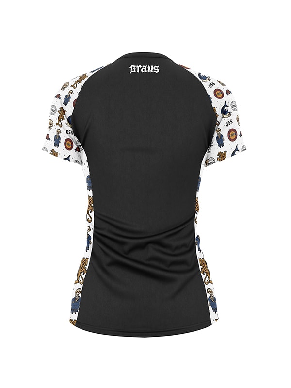 Rash Guard Chill and Jiu No Gi Feminino Manga Curta