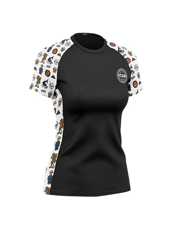 Rash Guard Chill and Jiu No Gi Feminino Manga Curta