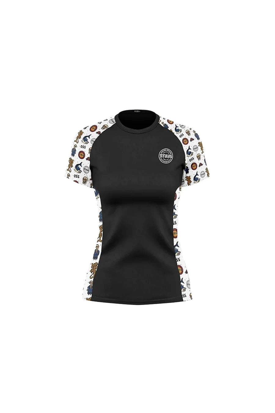 Rash Guard Chill and Jiu No Gi Feminino Manga Curta