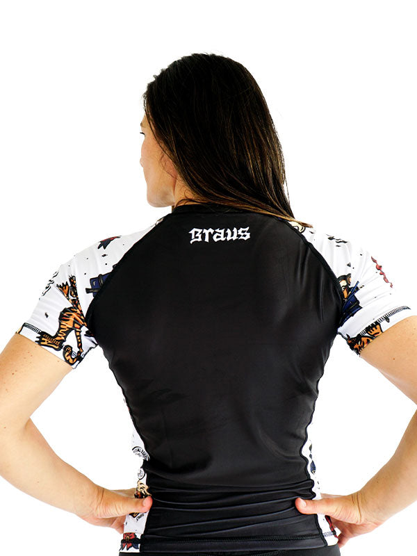 Rash Guard Chill and Jiu No Gi Feminino Manga Curta