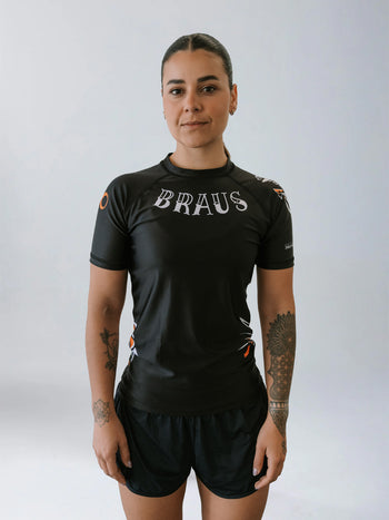 Rash Guard Shark Tank Feminino Manga Curta