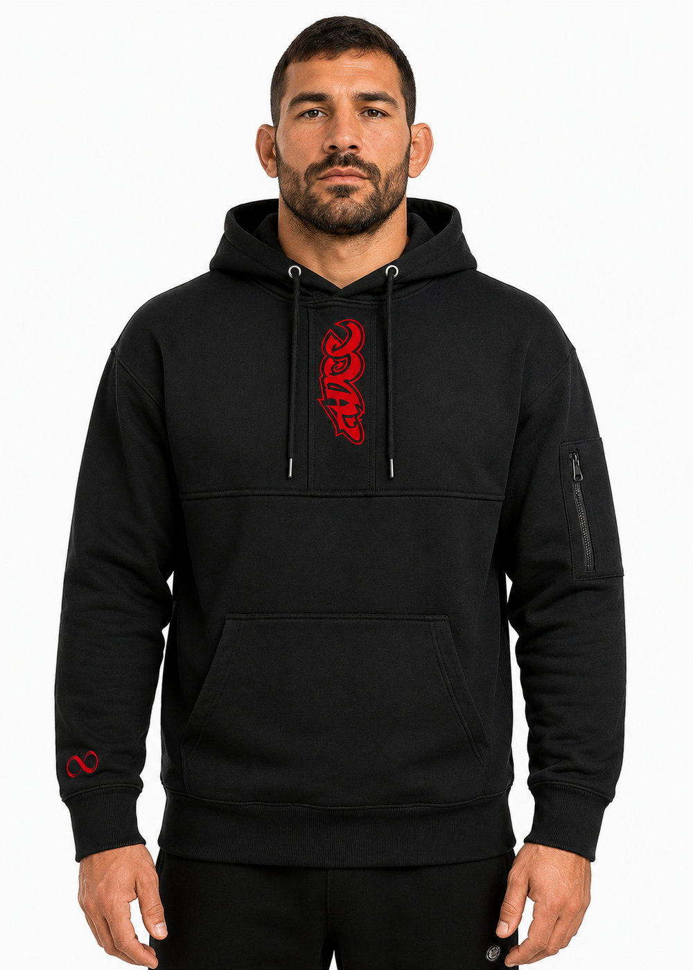 Moletom ADCC Track com Capuz Preto Adulto - imagem 2