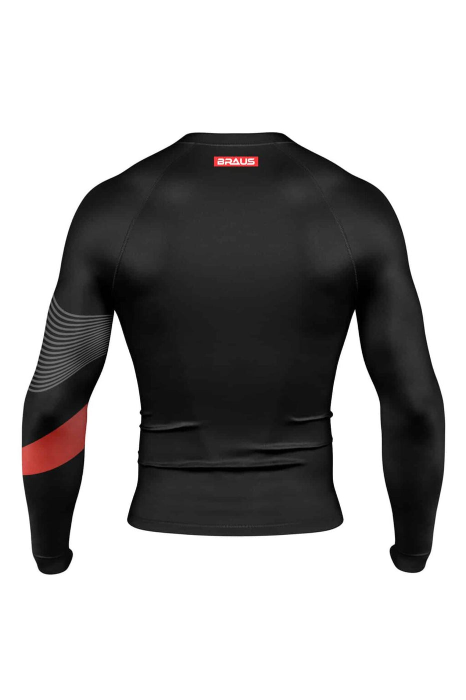 Braus Fight ADCC Brasil Rash Guard Long Sleeve Preto