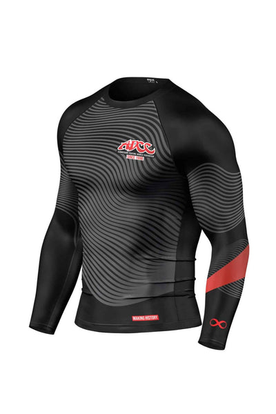 Braus Fight ADCC Brasil Rash Guard Long Sleeve Preto