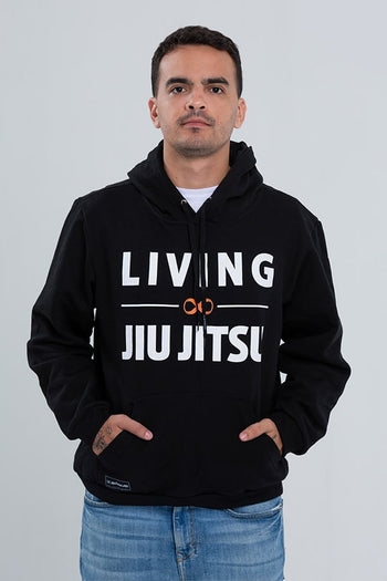Moletom Canguru Living JIU JITSU Unissex