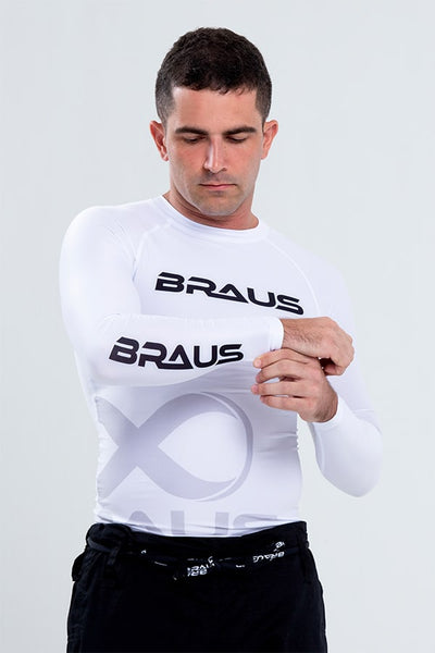 Braus Fight Rash Guard Branco