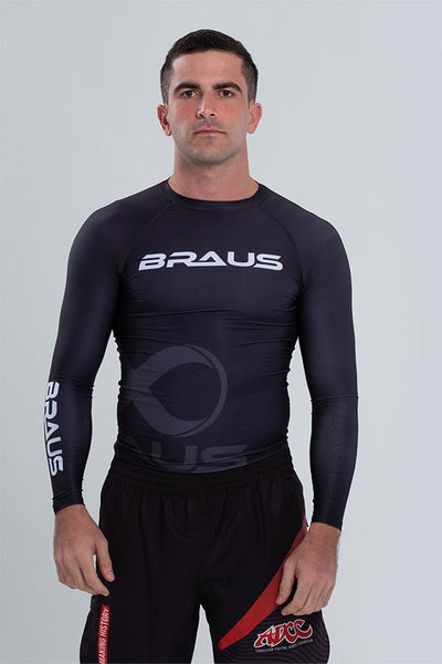 Braus Fight Rash Guard Preto