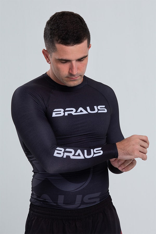 Braus Fight Rash Guard Preto