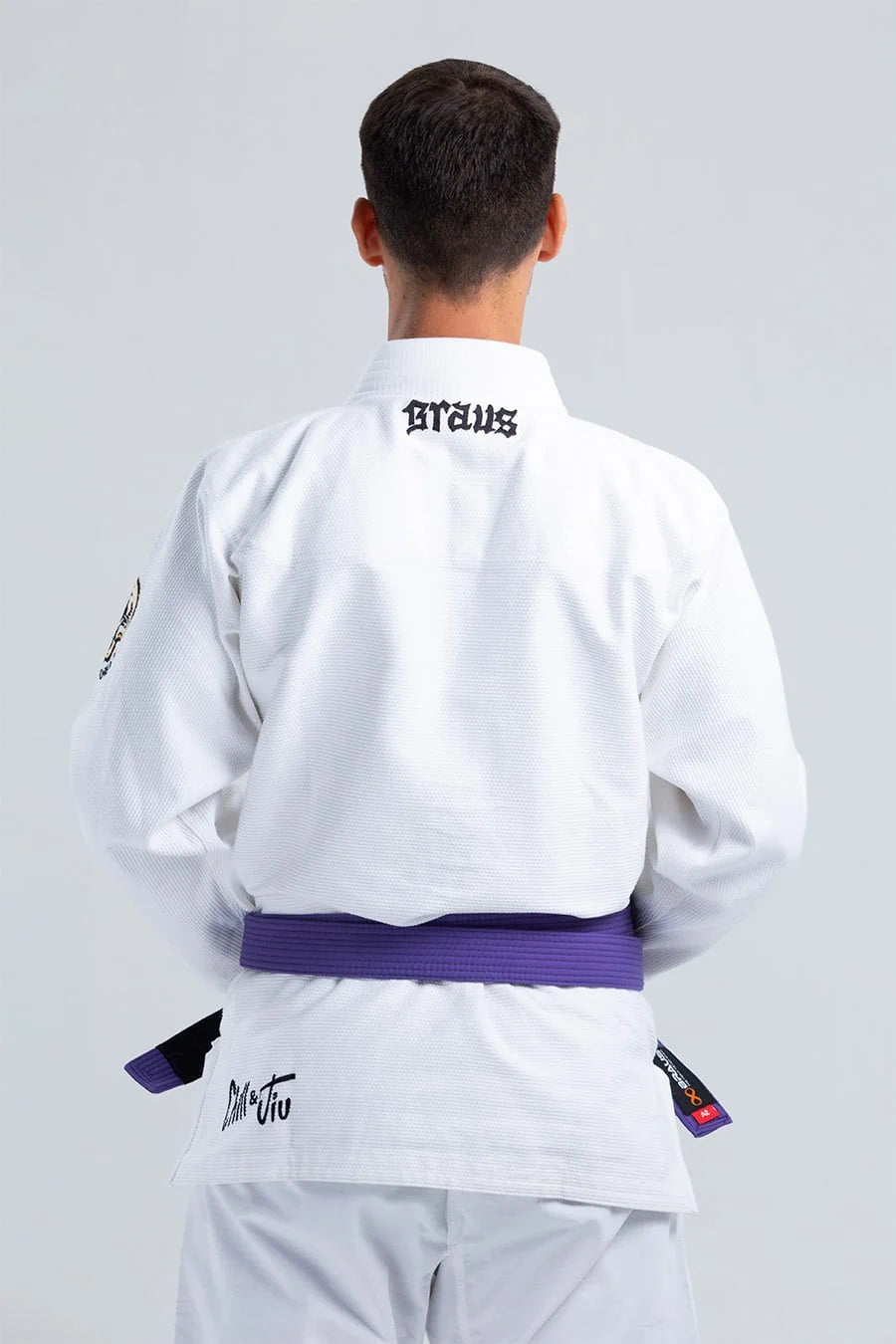 Braus Fight Brasil Kimono Masculino Chill and Jiu Branco