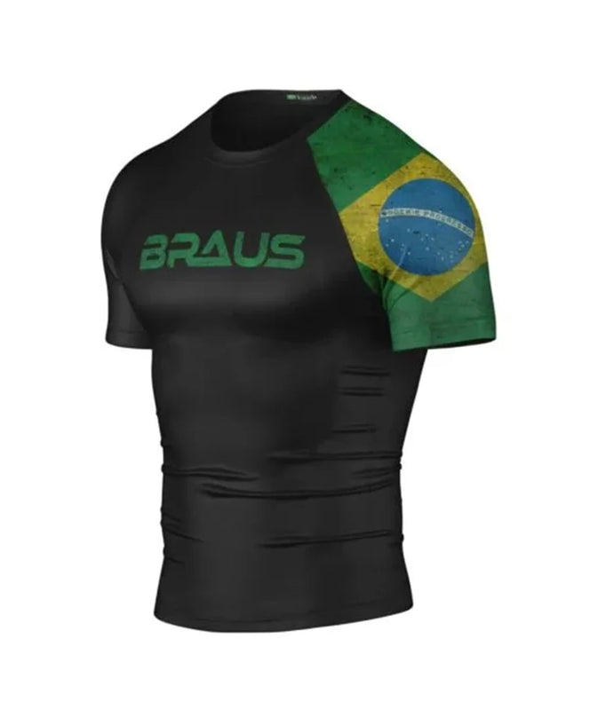 Braus Fight Brasil Rash Guard Preto