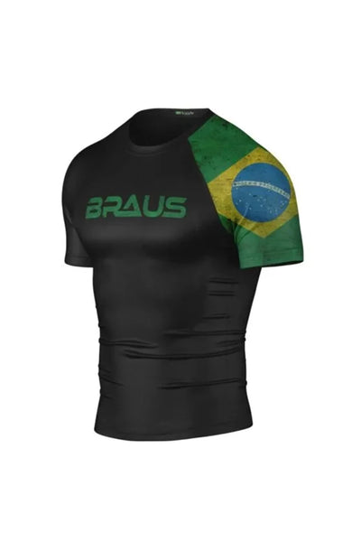 Braus Fight Brasil Rash Guard Preta