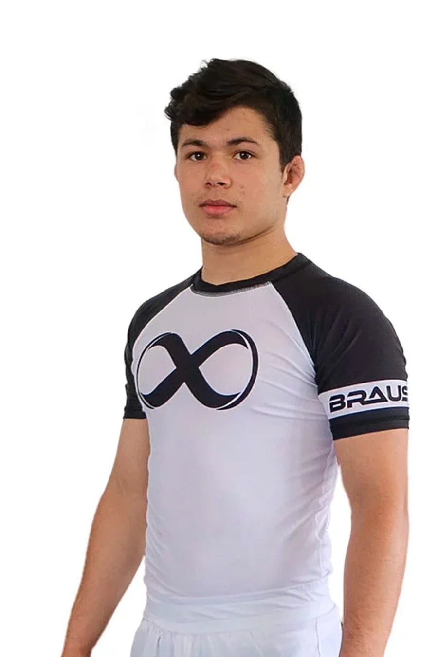 Rash Guard TS1 Manga Curta Branca