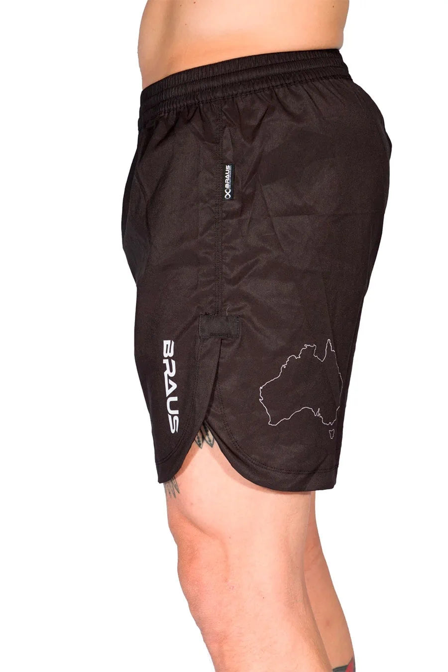 Shorts Australiano No Gi Preto