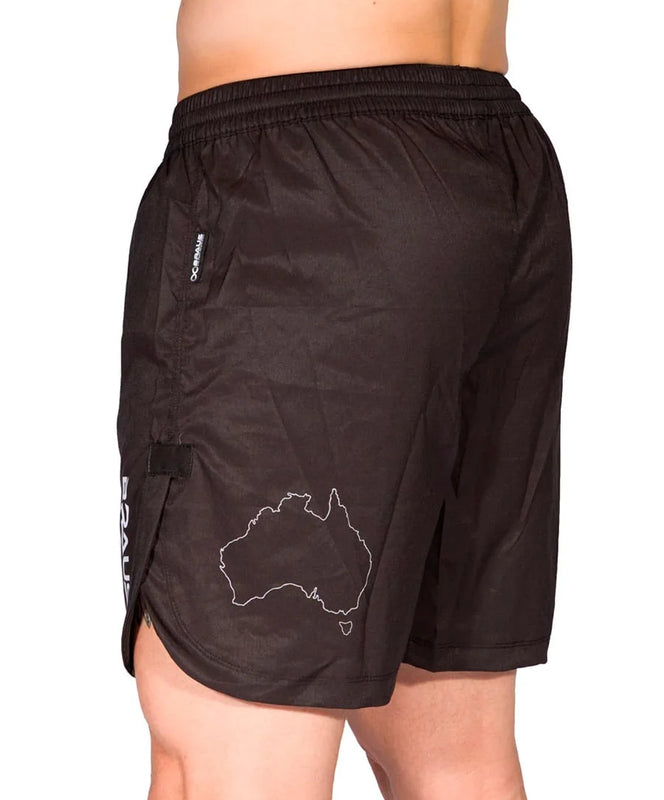 Shorts Australiano No Gi Preto