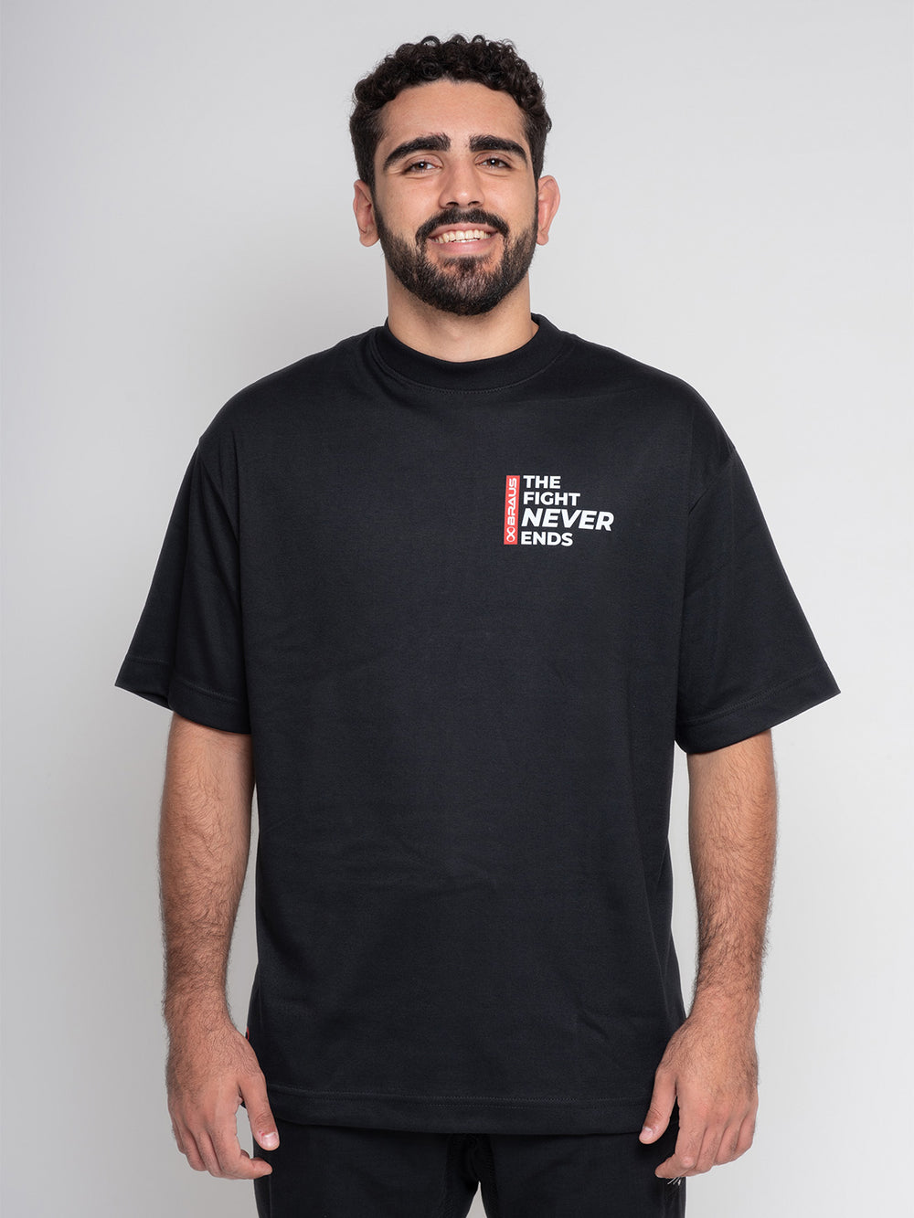 Camiseta Red Stripe Oversized