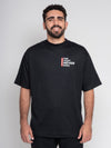 Camiseta Red Stripe Oversized