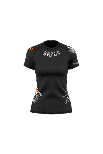 Rash Guard Shark Tank Feminino Manga Curta