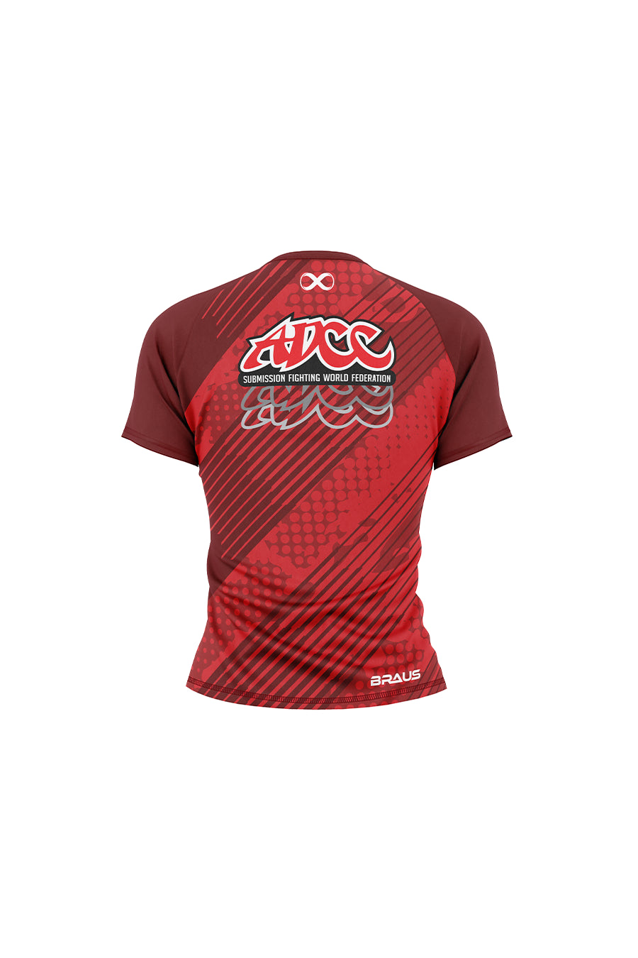 Rash Guard ADCC Red Infantil No Gi Manga Curta