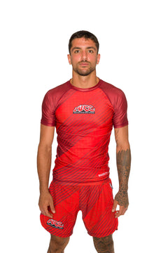 Rash Guard ADCC Red Manga Curta