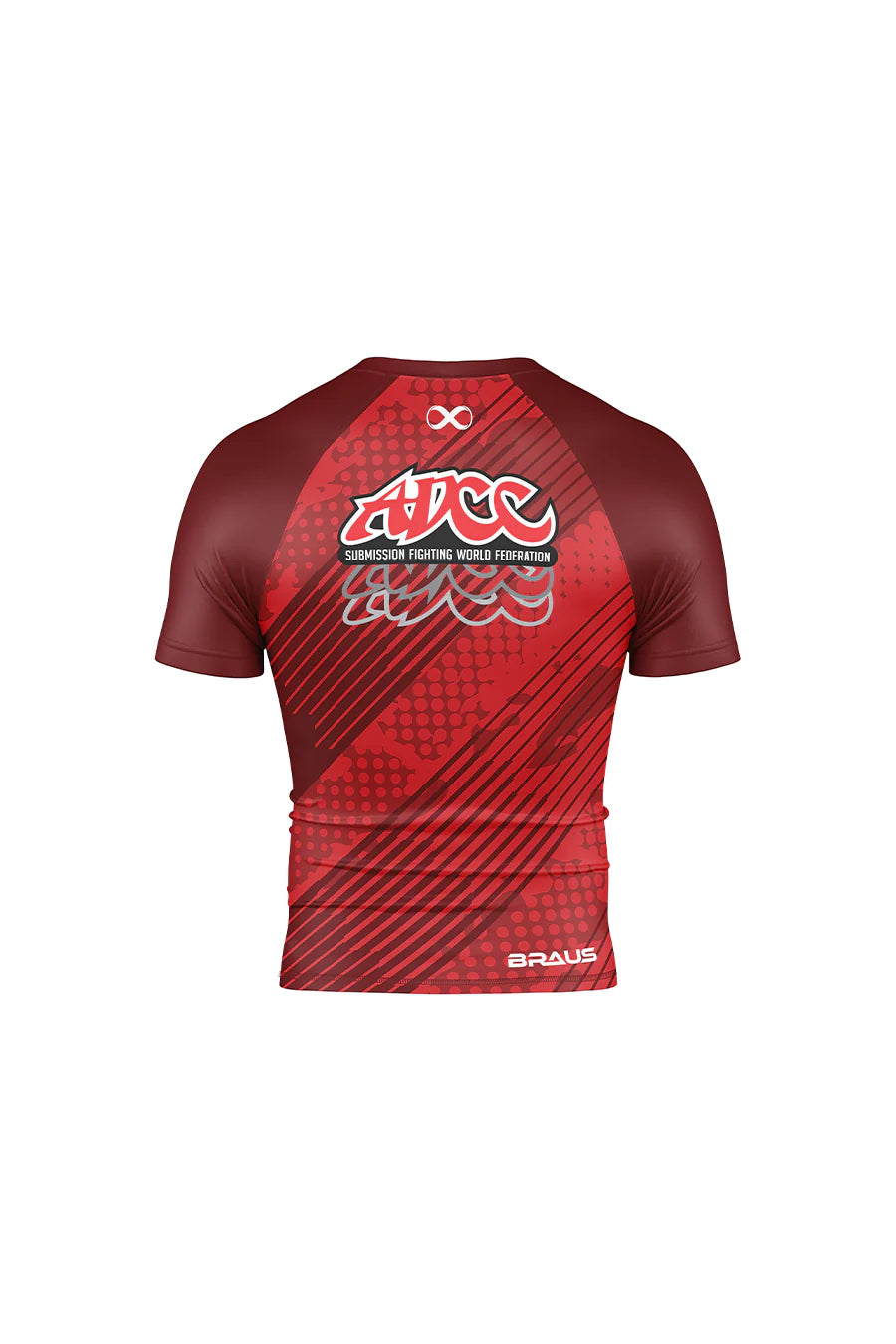 Rash Guard ADCC Red Manga Curta