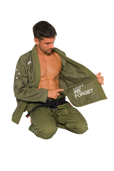 Kimono Masculino Southern Cross Verde Militar