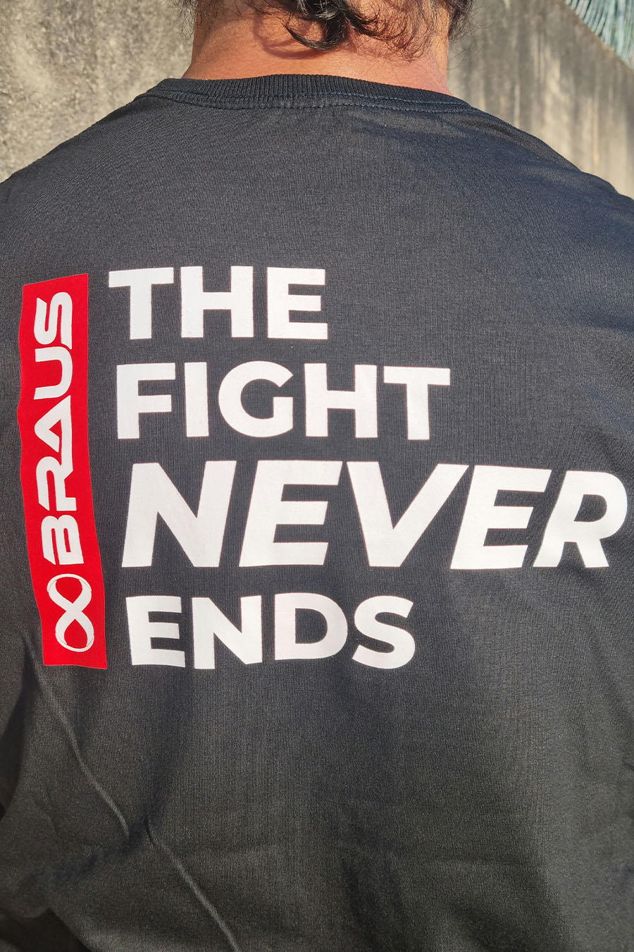 Camiseta Red Stripe Jiu-Jitsu Unissex