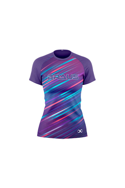 Rash Guard Neon Strike Feminino Manga Curta