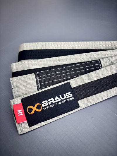 BrausFightFaixaInfantilFaixaCinza/Preto