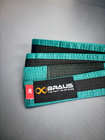 BrausFightFaixaInfantilFaixaVerde/Preto