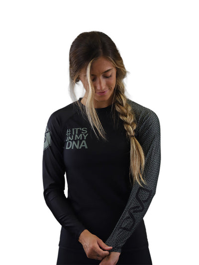 Rash Guard DNA No Gi Feminino Manga Longa