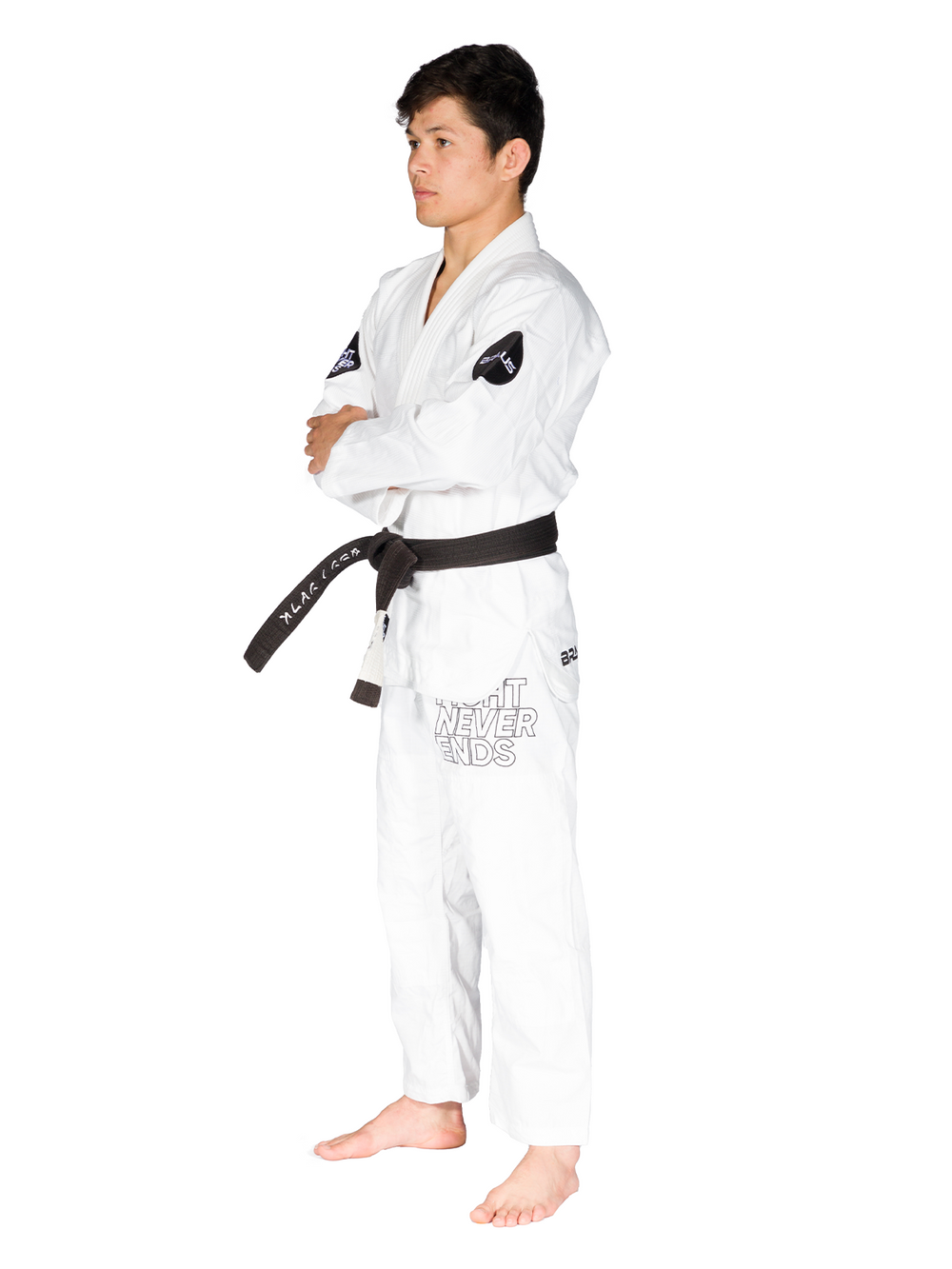 Kimono The Fight Never Ends Jiu Jitsu