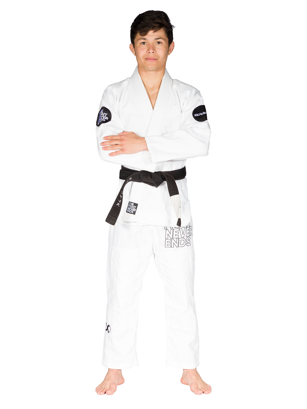 Kimono The Fight Never Ends Jiu Jitsu