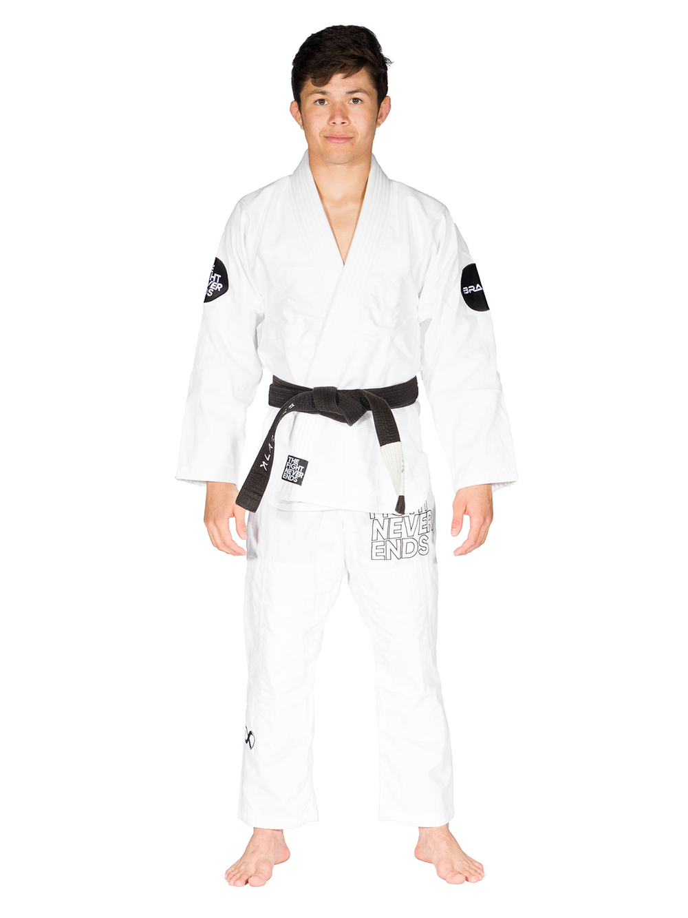 Kimono The Fight Never Ends Jiu Jitsu