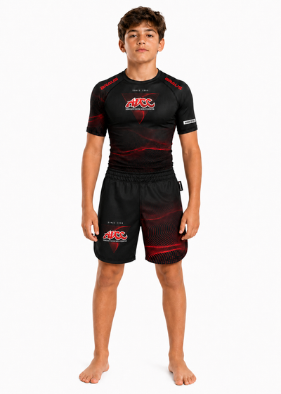Shorts ADCC Infinite No Gi Preto Infantil - imagem 2